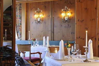 Romantik Alpenhotel Waxenstein: Restaurante
