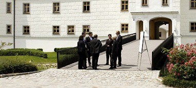 Schloss Hohenkammer: vergaderruimte