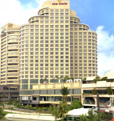 One World Hotel: Vista exterior