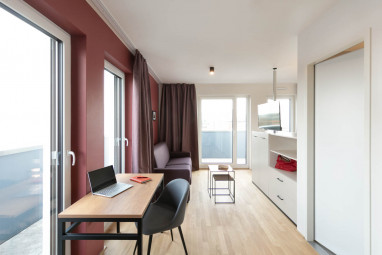 Brera Serviced Apartments Frankfurt West: Habitación