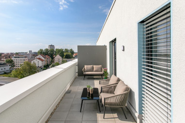 Brera Serviced Apartments Ulm: Kamer