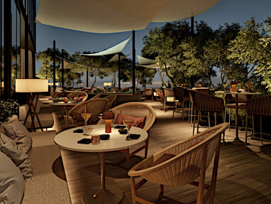 Radisson Blu Hotel at Porsche Design Tower Stuttgart: Restaurante